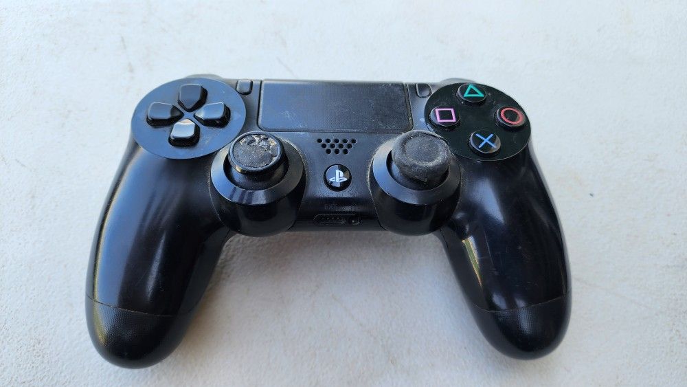 PlayStation 4 PS4 Dualshock Black Wireless Controller OEM Untested