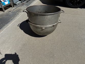 80QT Commercial Mixer Bowl Stainless Steel