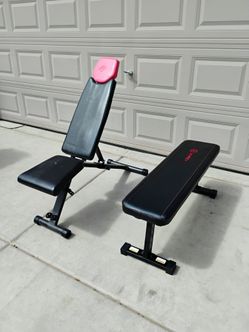 Two-Bench Gym Set – Finer Forms Adjustable + Marcy Flat Bench