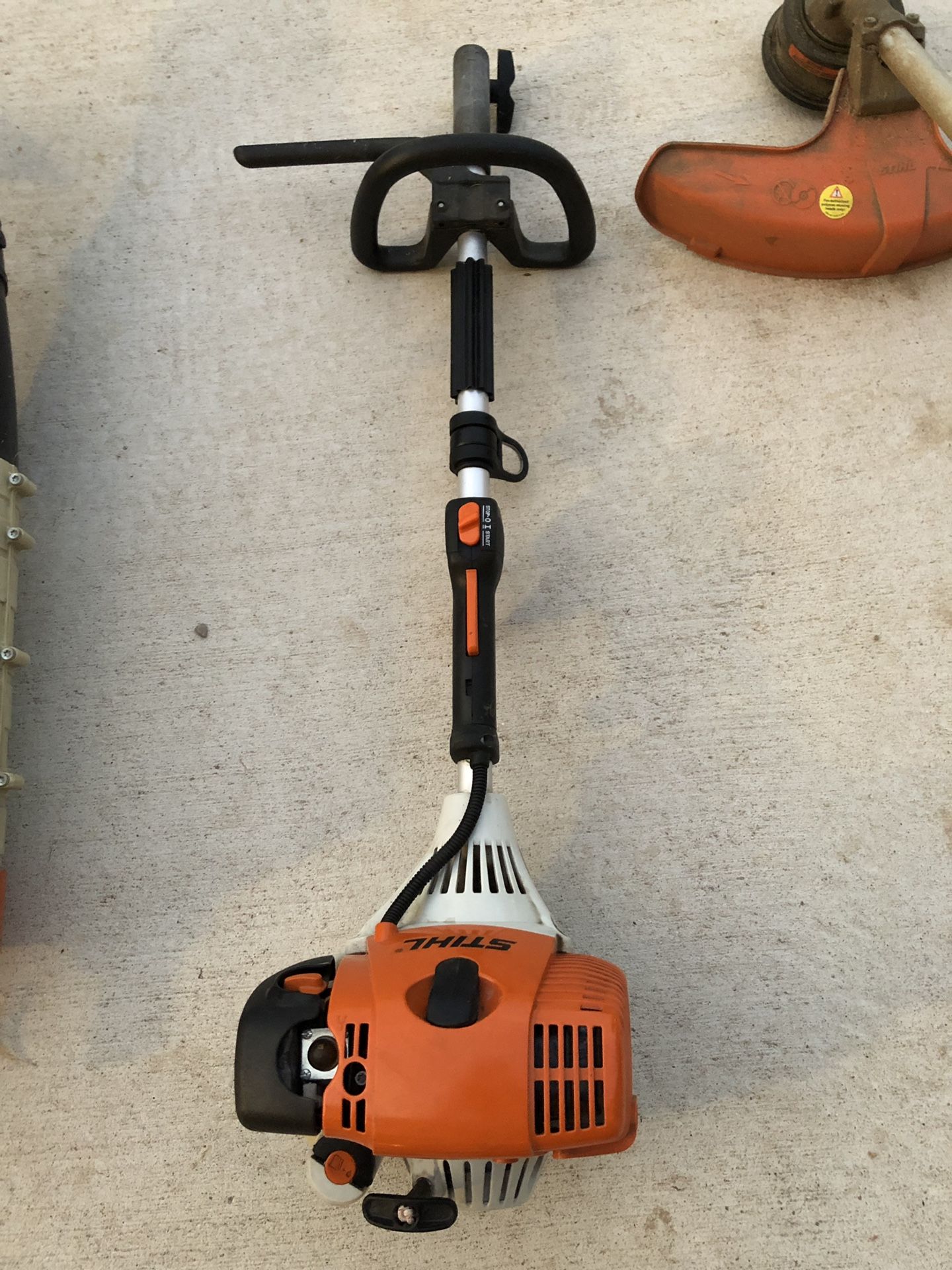 Stihl kombi km90r trimmer and attachments for Sale in Austin, TX OfferUp