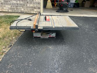 Vintage Sears Craftsman 8" Direct Drive Table Saw