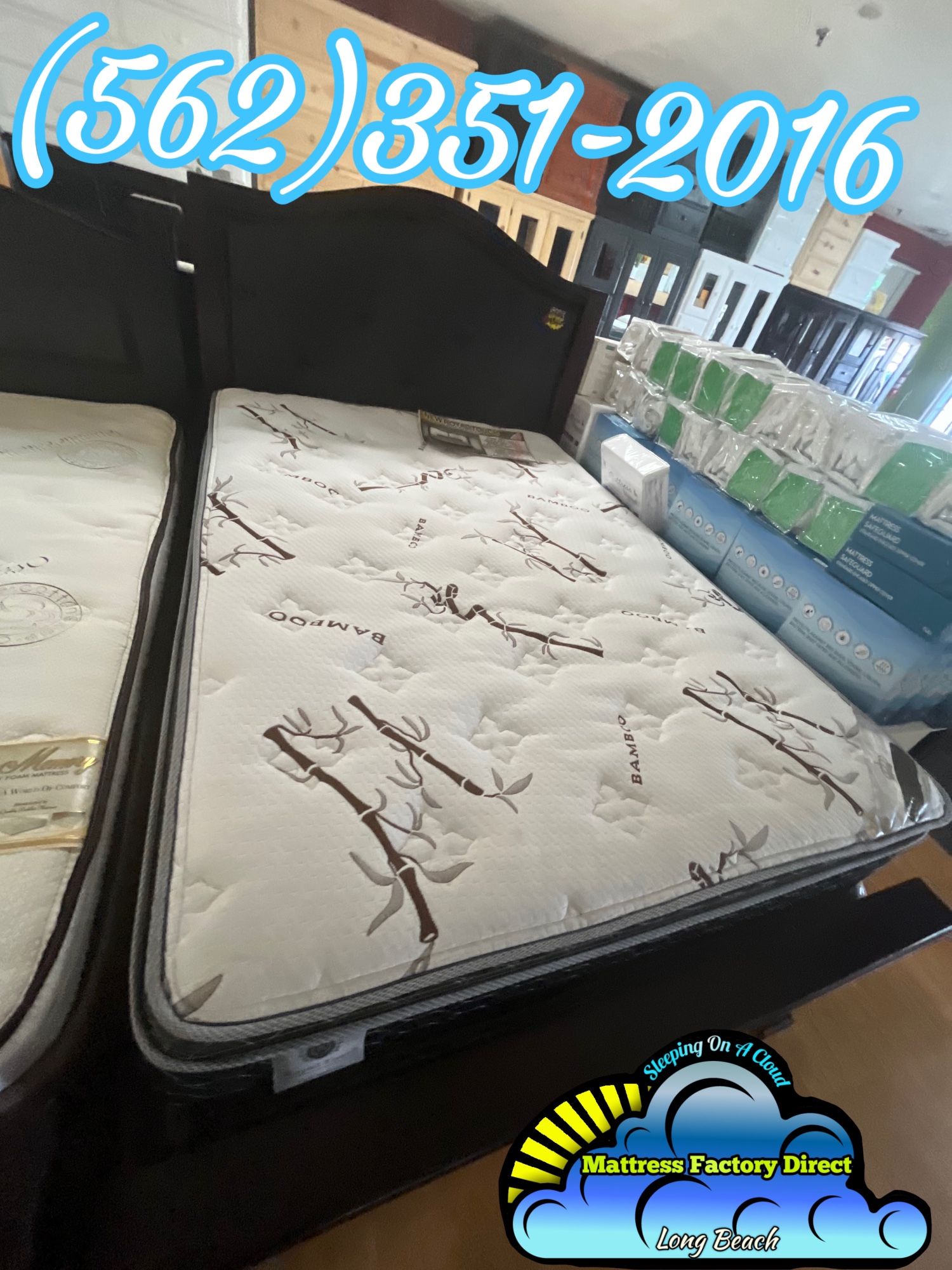 Royal Touch Queen Mattress And Boxspring Bed Set