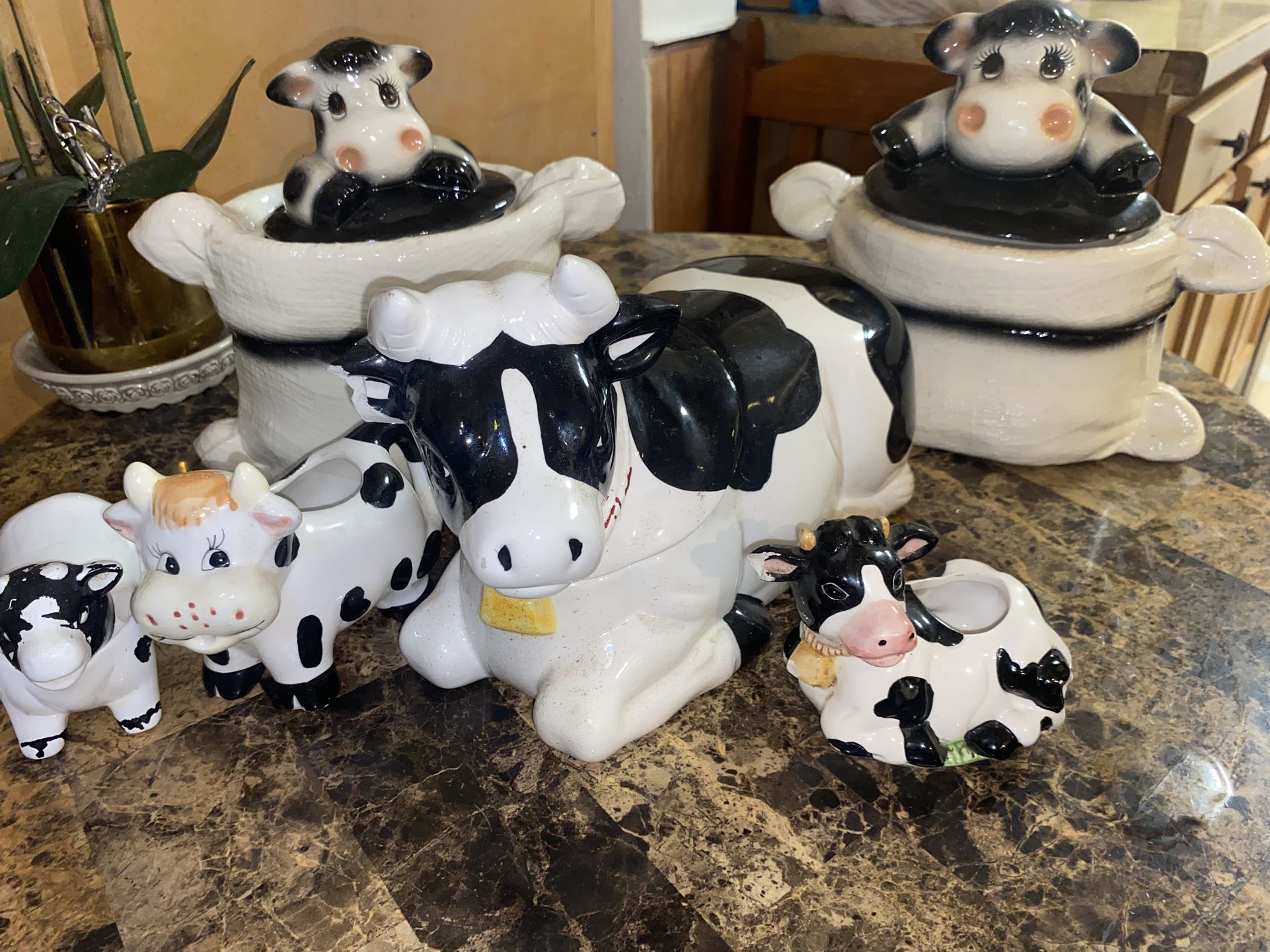 Cow Kitchen Set 