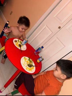 Kids WOOD table nice