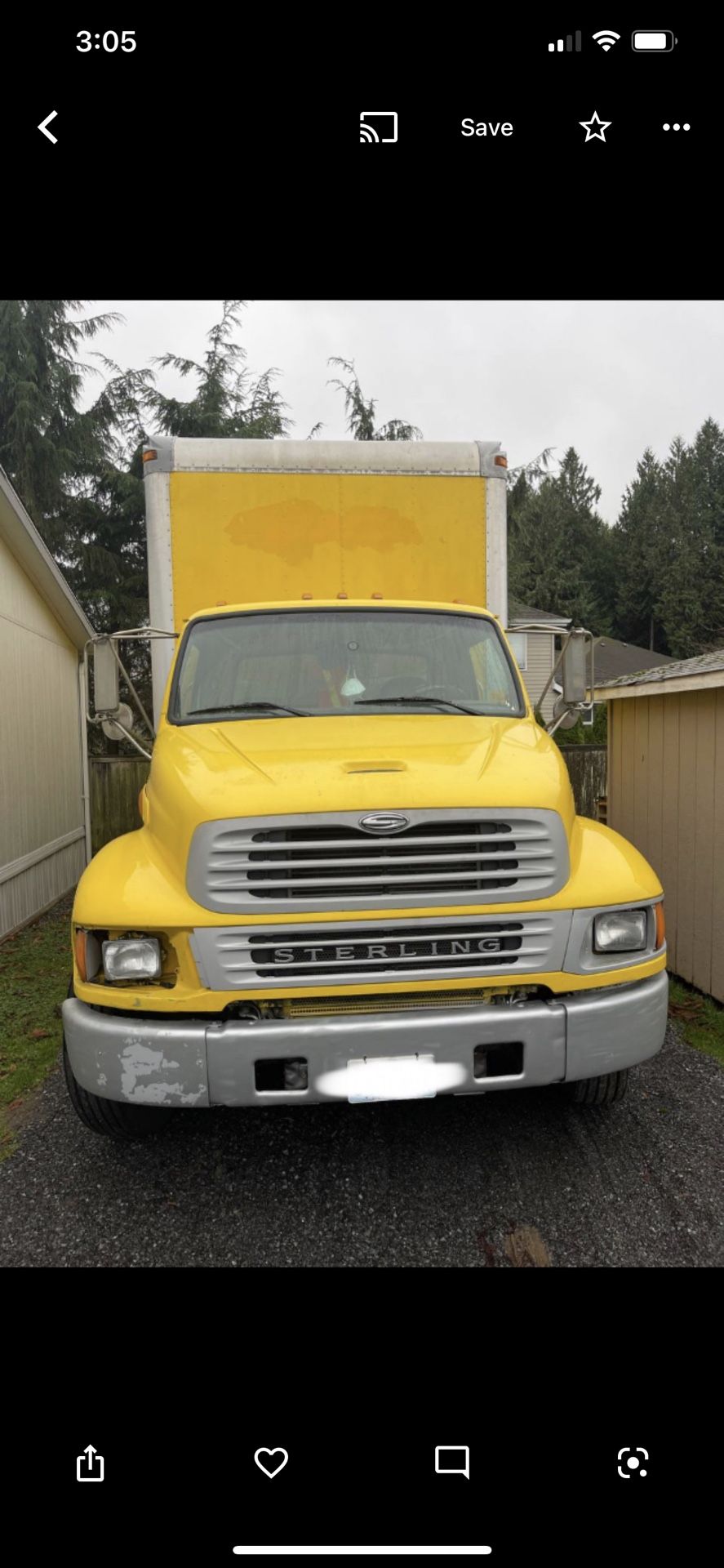 26’ Box Truck Sterling Acterra 2007 Clean Title On Hand
