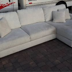 Soft White Couch