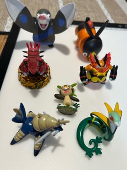 Nintendo Pokémon Figure Lot of 5 Serperior Emboar Samurott Chespin Tepig 2014