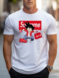 Soft Casual Short Sleeve T-Shirt, Breathable Summer Tee, Multiple Sizes Available