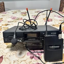Audio Technica wireless lavaliere system