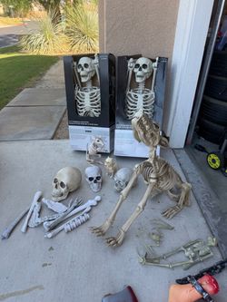 Halloween bone decorations