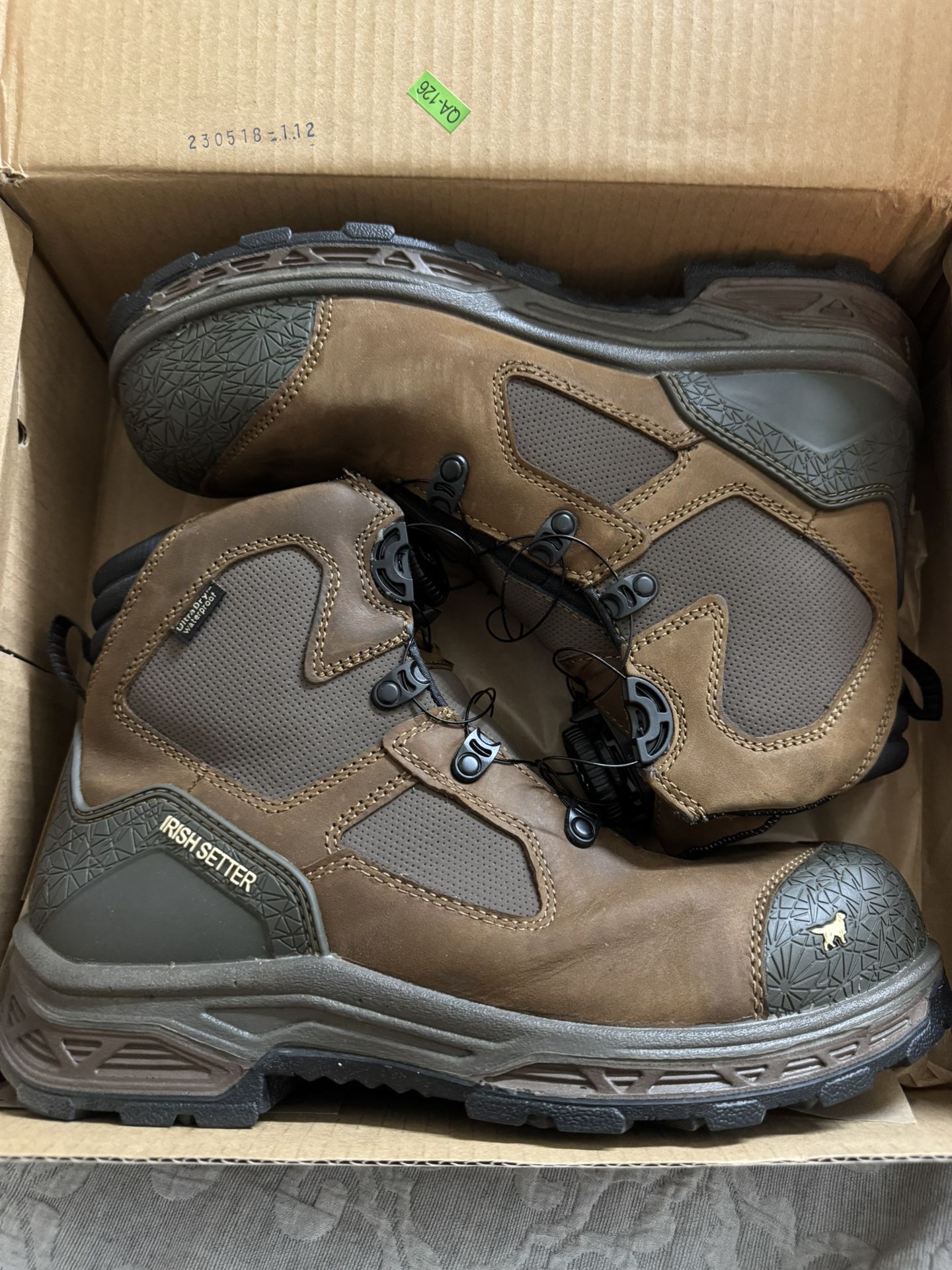 Irish Setter by Red Wing Kasota BOA® Waterproof Comp Toe Work Boots 83658 10.5M WIDE
