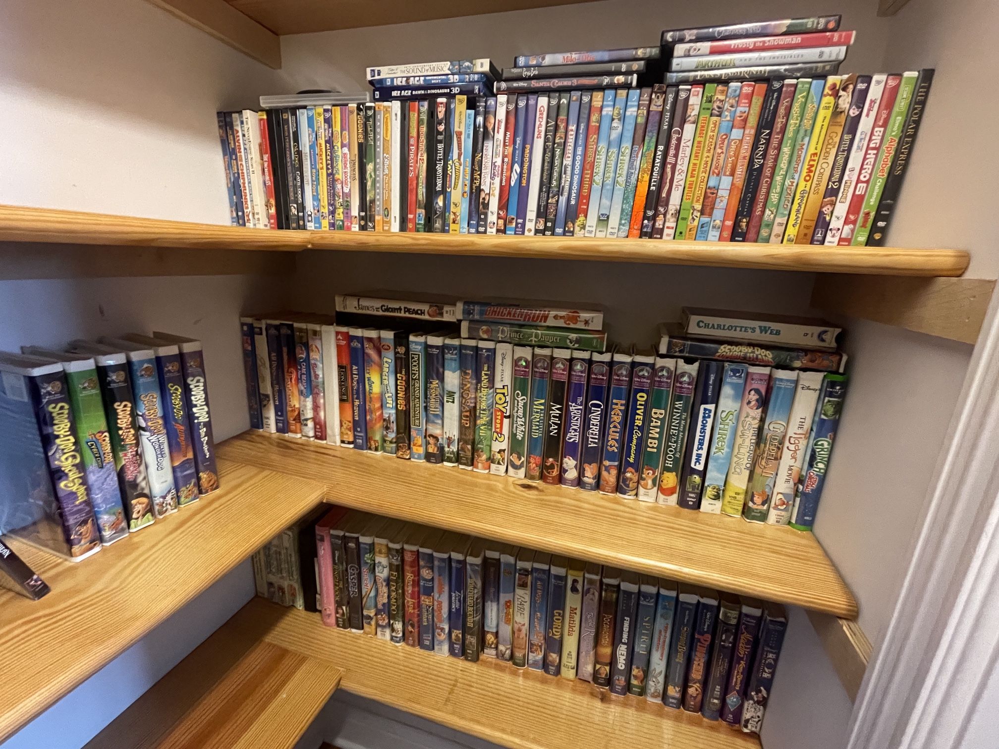 Disney VHS And DVD’s