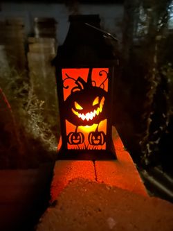 Halloween Jack-o'-Lantern Decorative Lantern