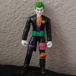 DC Comics Bat-Tech THE JOKER 4" Spin Master Action Figure $10.00