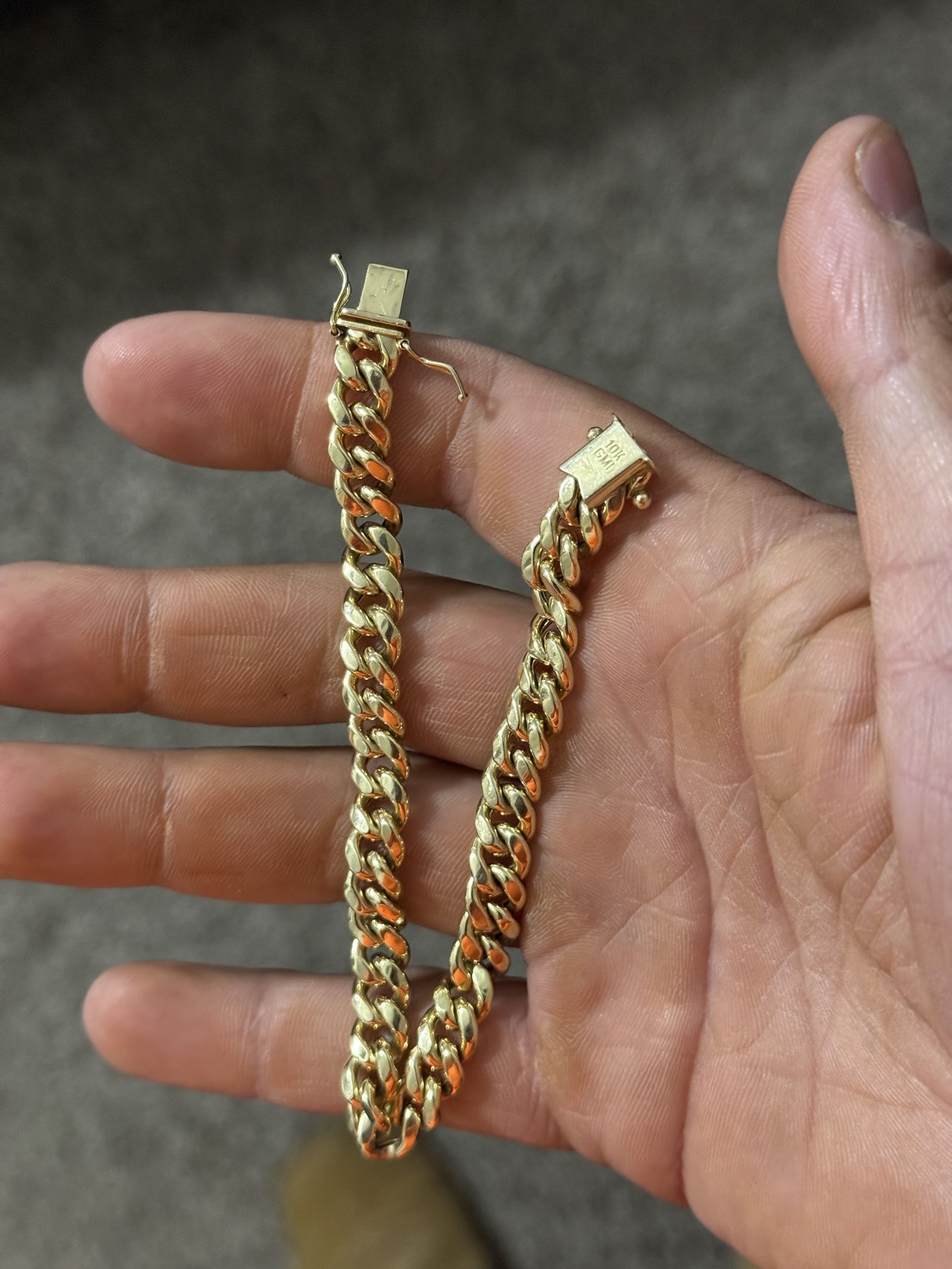 10k gold cuban link 