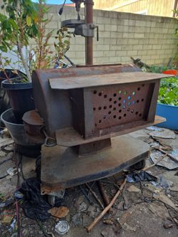 Iron heating stove
