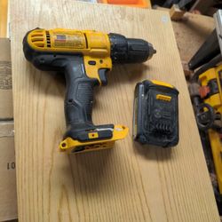 DeWalt 20v Drill And Battery