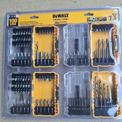 Dewalt drills and screwdriver bits 100 qty