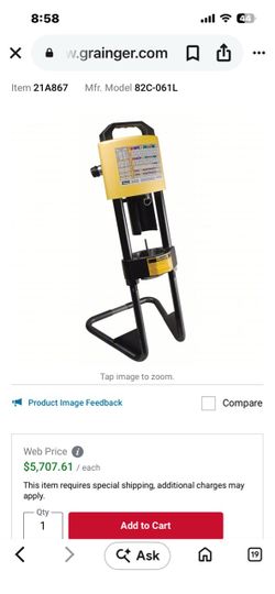 Parker  Hydraulic Hose Crimper
