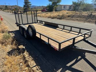 7x18 true 84 inch deck clean title on hand
