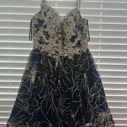 Black & Gold Dress