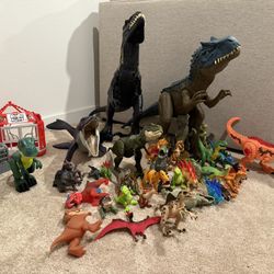 Huge Lot of Dinosaur Toys – Great Condition! 💰 Price: $100