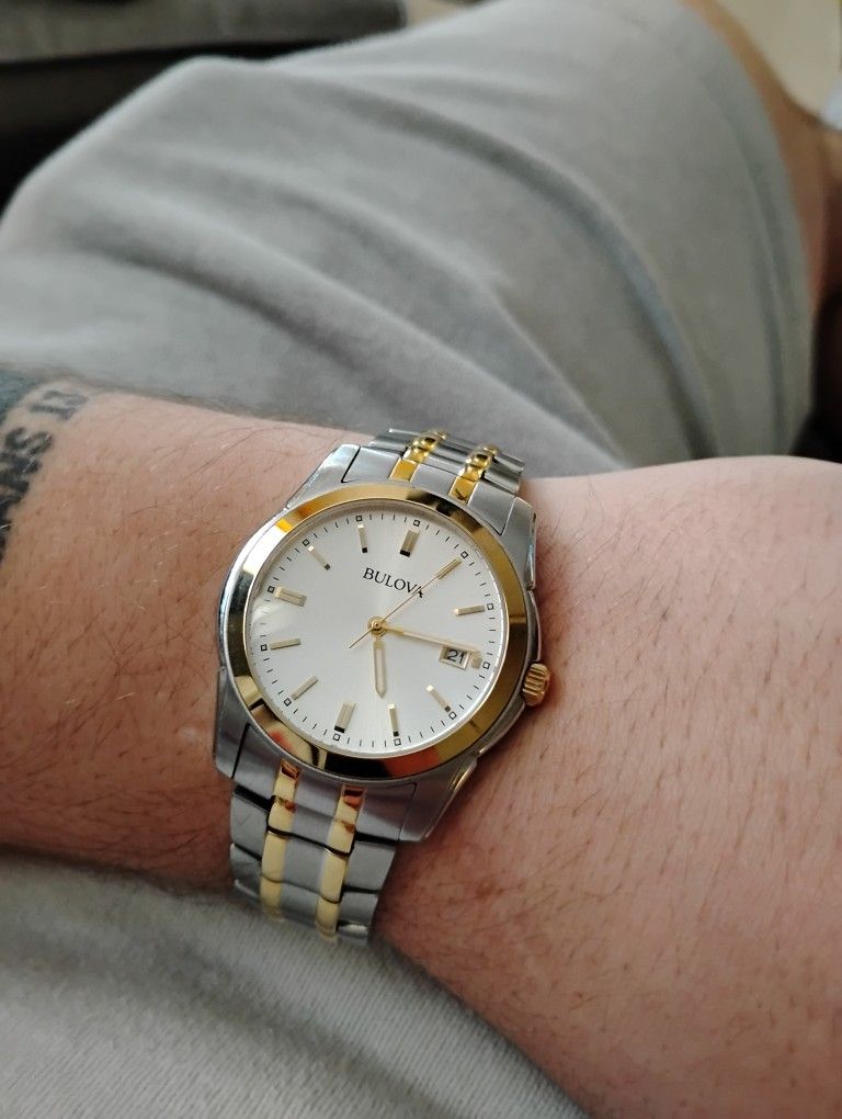 Bulova Two Tone Watch