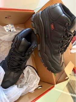 Size 7” Work By Red wins shoes
