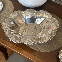 Silver antique Dinnerware Servings 