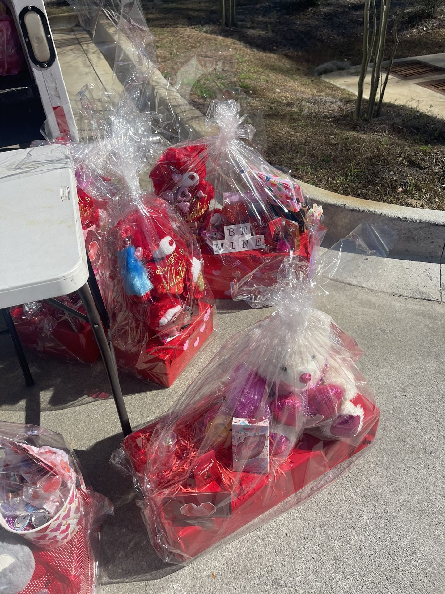 Valentine’s Day bears and gifts