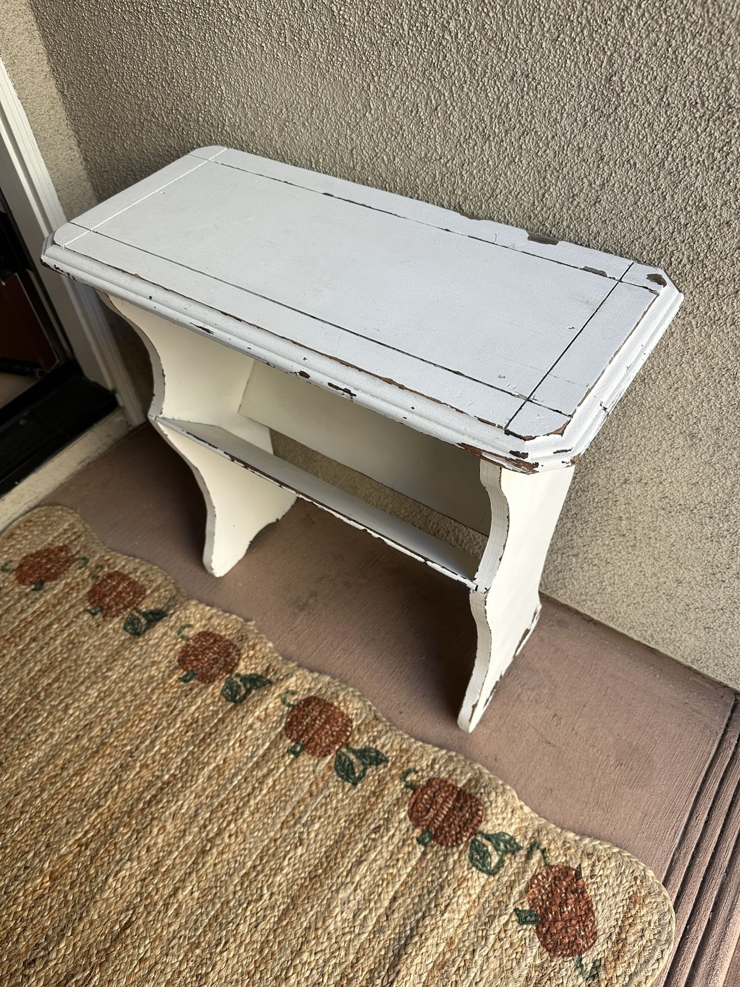 Vintage Rectangle Side Table