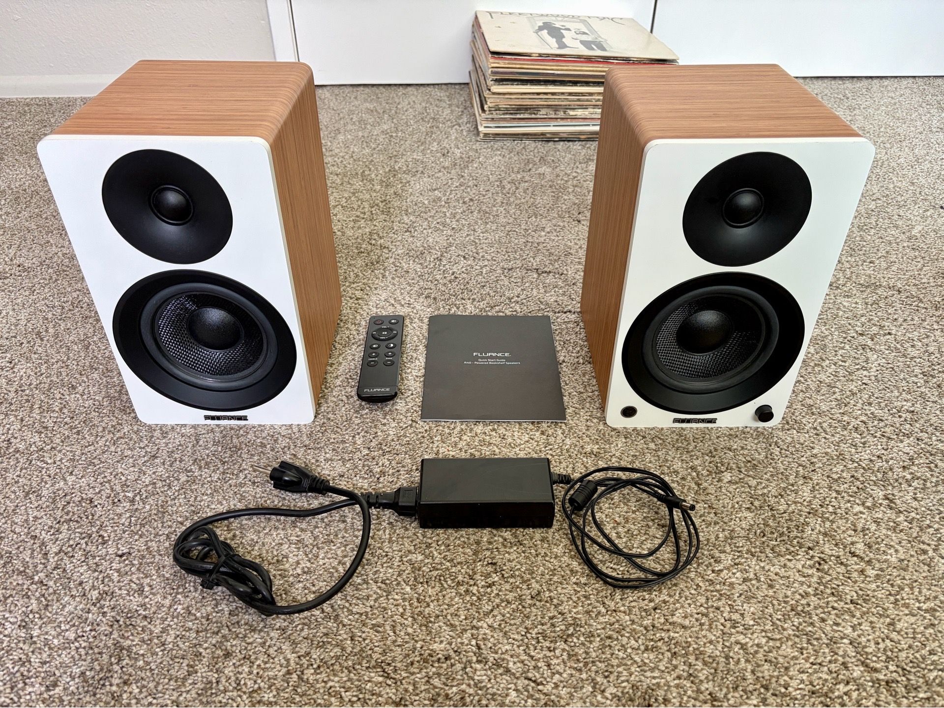 Fluance Ai40 Powered Bookshelf Speakers