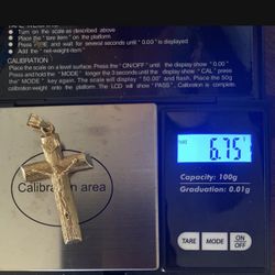 14kt cross Pendant $600