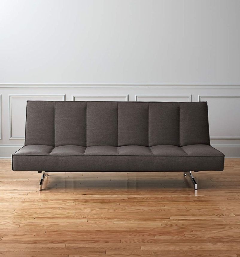 CB2 Grey Futon Sofa Bed