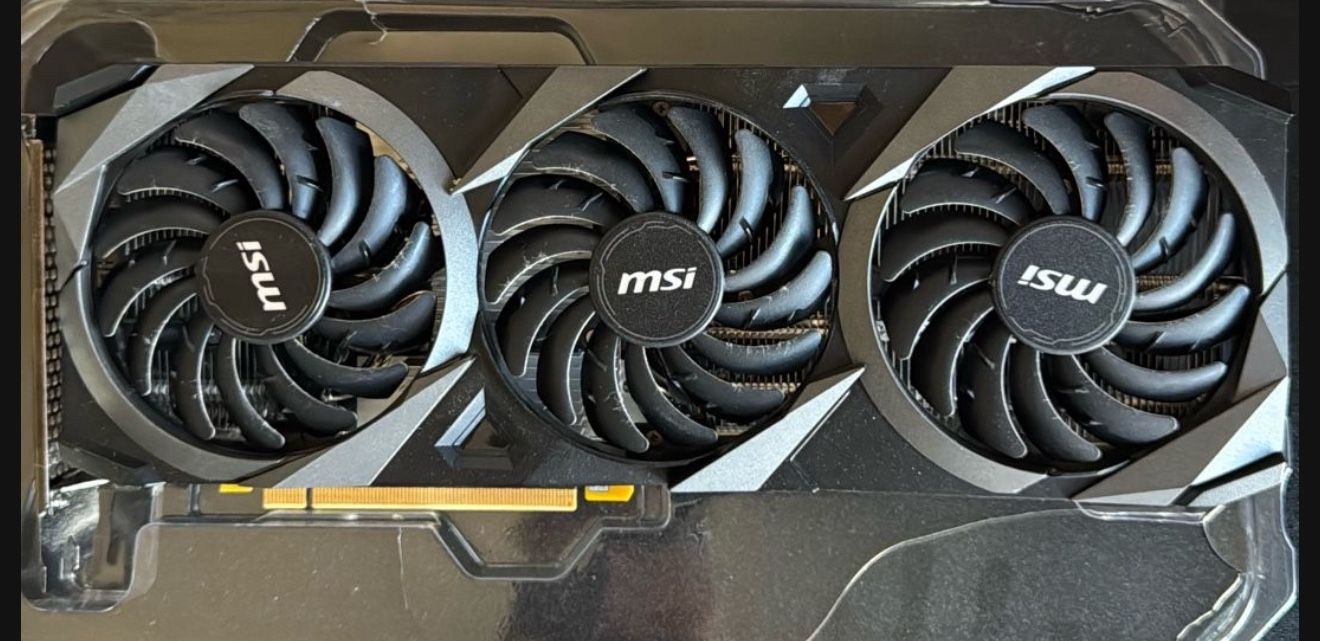 Used GPU MSI RTX 3060 OC 12gb As New!!