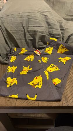New Pokémon Pikachu Pijama Pants Adult size Small
