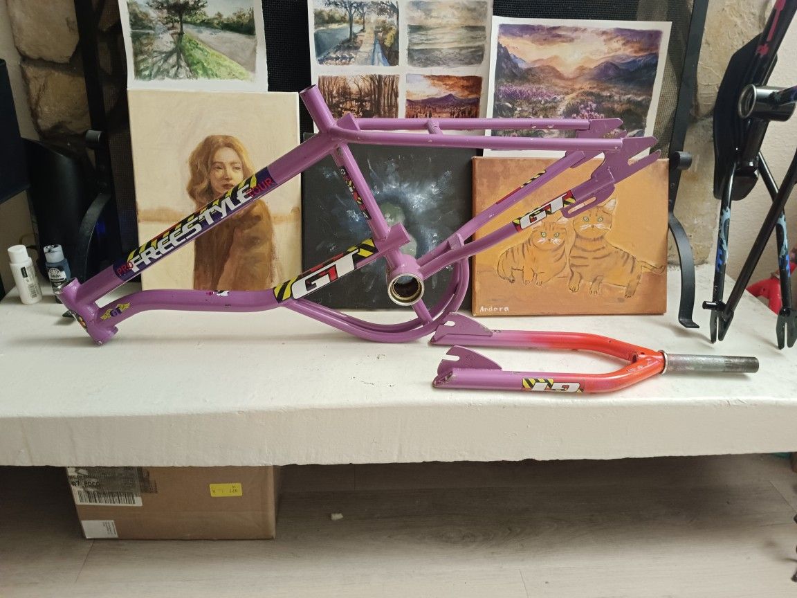 GT 89 Aggressor Frame And Fork Set Special Offer