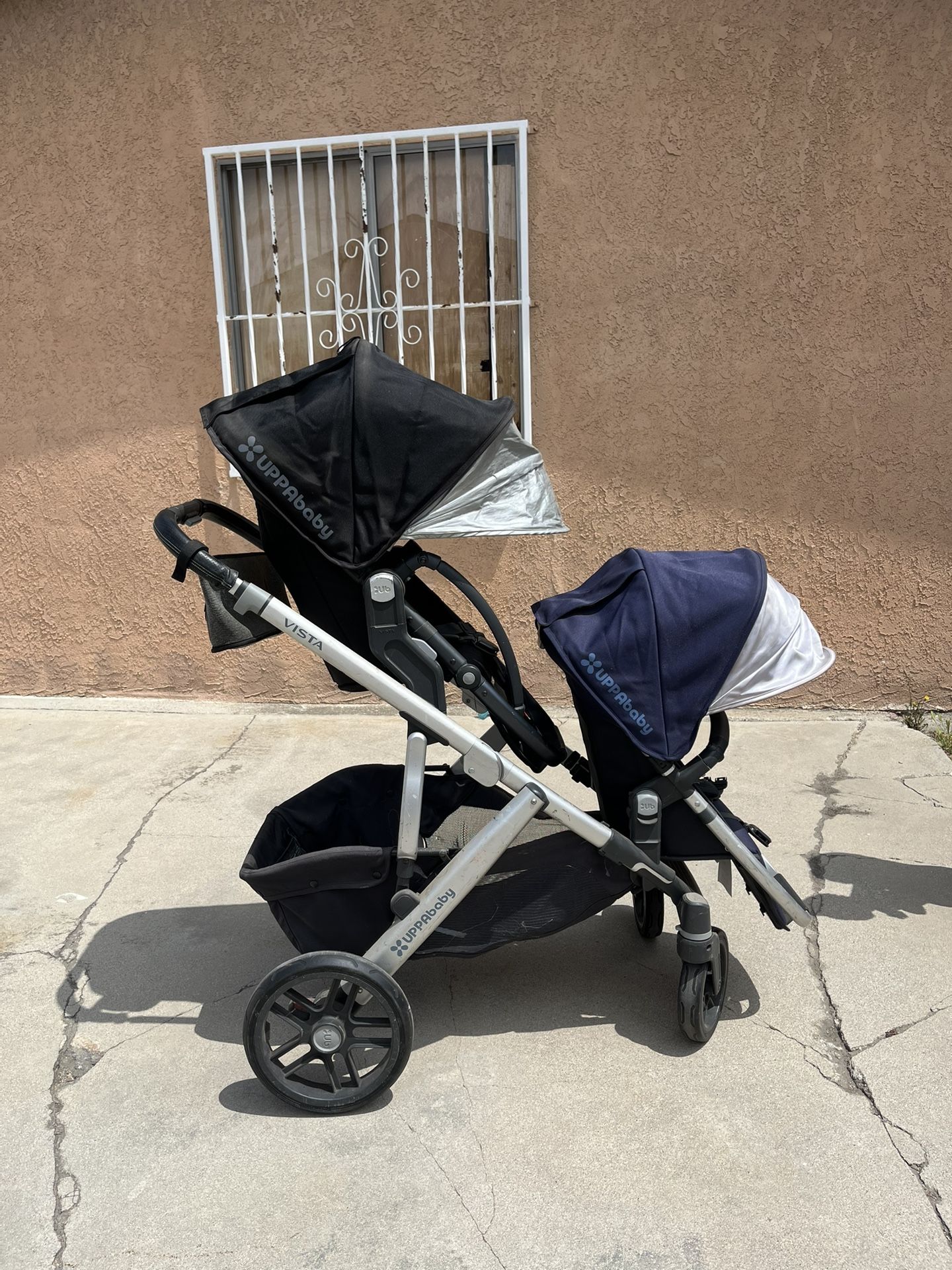 UPPABABY DOUBLE STROLLER 