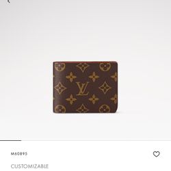 Louis Vuitton Pocket Organizer Monogram Wallet