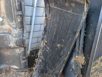 El Camino GMC Caballero rear bed body panel