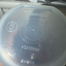 Spaghetti Container With Measurement Piece Air Tight Seal Tupperware Pasta Snack 