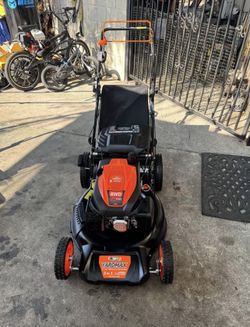 YARDMAX 22 in. 201 cc SELECT PACE 6 Speed CVT High Wheel RWD 3-in-1 Gas Walk Behind Self Propelled L