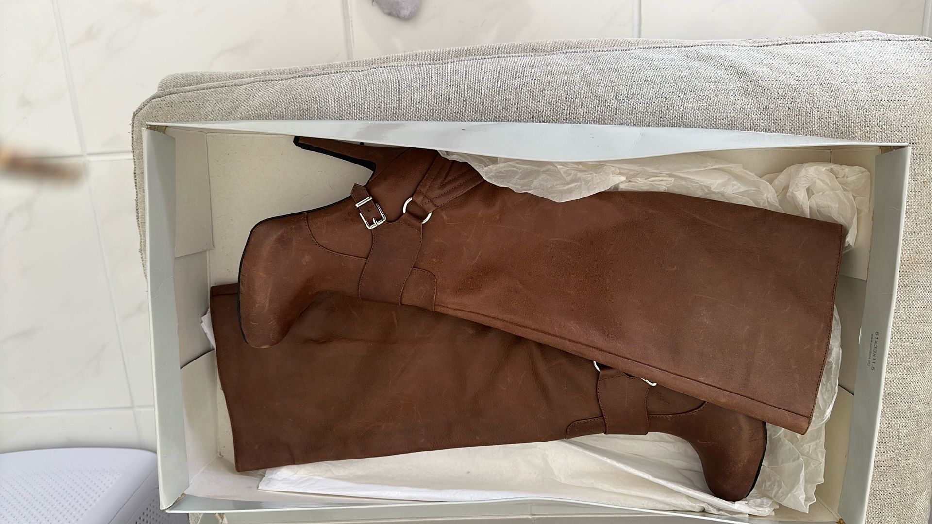 Jessica Simpson Beautiful High Heel Boot 7.5 In Box 