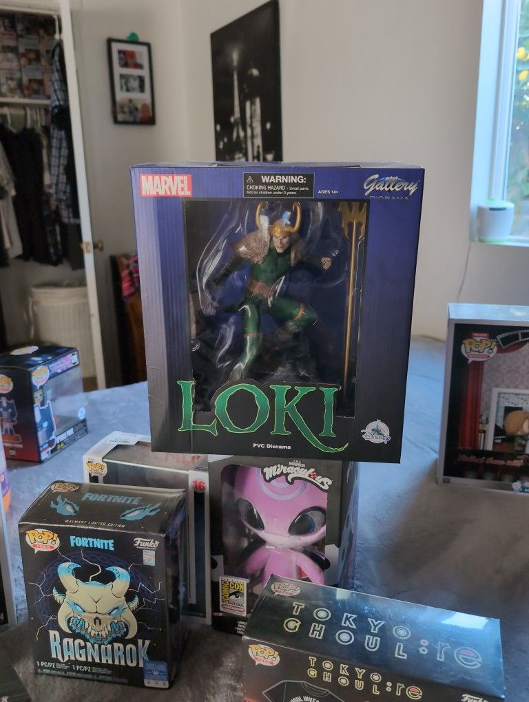 12 Inch New Loki Statue From Disney Store A Few Years Ago