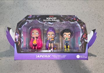SDCC Exclusive KPop Demon Hunters “How It’s Done” Ramyeon Figure 3-Pack