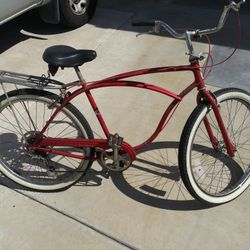 VINTAGE SCHWINN 5 SPEED CRUISER SCHWINN BIKE SCHWINN BICYCLE CHICAGO MADE SCHWINN CRUISER