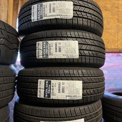 225/55/17 Kumho Solus Tires EACH TIRE $140/ CADA LLANTA- INSTALLED AND BALANCED 