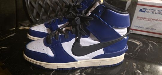 Size 9 - Nike Dunk High x Ambush Deep Royal. No Box