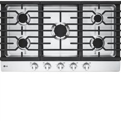 NEW 36” LG GAS COOKTOP 