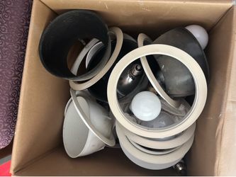 Big box of Ceiling Lights